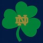 Image result for Notre Dame Irish Logo 4 Leaf Clover