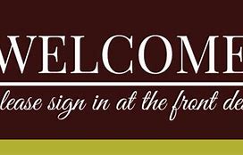 Image result for Welcome Please Sign in Clip Art