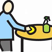 Image result for Clean Up the Table Cartoon
