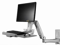 Image result for Wall Mount Computer Stand