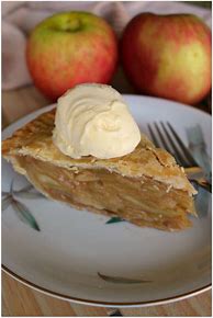 Image result for Sliced Apple Pie