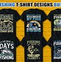 Image result for Fishing Cartoon T-shirts