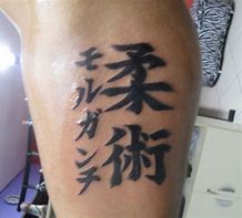 Image result for Jiu Jitsu Kanji Tattoo
