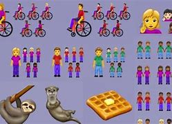 Image result for iPhone vs Android Emojis 2019