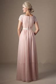 Image result for Long Blush Pink Dresses