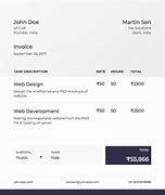 Image result for Invoice Template in CSS and HTML