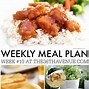 Image result for Simple Meal Plans for Families