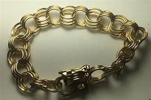 Image result for Vintage 14K Yellow Gold Bracelet Charm