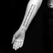 Image result for Measuring Tape Tattoo