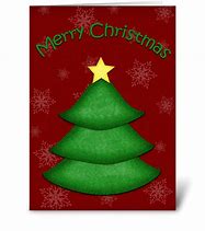 Image result for Christmas Tree Greeting Card
