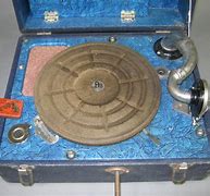 Image result for Vintage Portable Record Player Wind Up