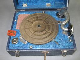 Image result for Hand Crank 78 Rpm Record Player