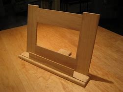 Image result for Wood Cookbook Stand Plans