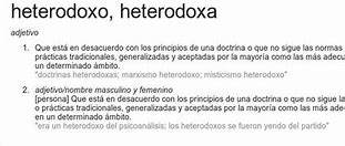 Image result for heterodoxo