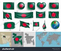Image result for Bangladesh Flag Map