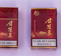 Image result for North Korea Cigarettes