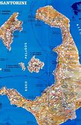 Image result for Santorini Island Map