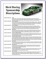 Image result for Dirt Track Racing Sponsor Letter