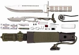 Image result for Survival Knife Kits