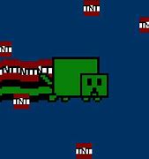 Image result for Creeper Nyan Cat