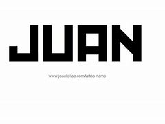 Image result for Juan Name Design