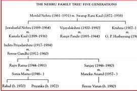 Image result for Motilal Nehru Family Tree
