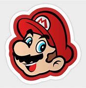 Image result for Mario Face Stickers