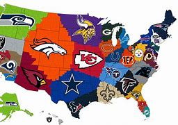 Image result for Favorite NFL Team by State