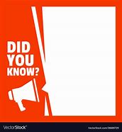 Image result for Did You Know Banner