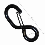 Image result for S Hook with Spring Latch