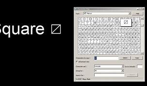 Image result for Square Symbol in AutoCAD