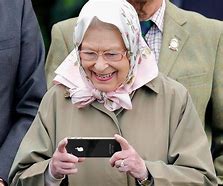 Image result for Queen Elizabeth Mobile Phone
