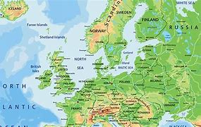 Image result for UK Europe Map