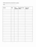 Image result for Free Log Book Template