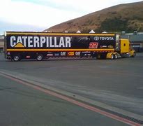 Image result for Semi Truck NASCAR Camping