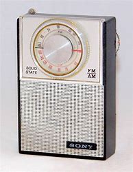 Image result for Old School Transistor Radio Sony