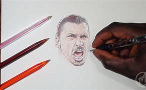 Image result for Zlatan Ibrahimovic Drawing