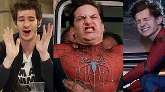 Image result for Spider-Man Meme Tom Tobey and Andrew