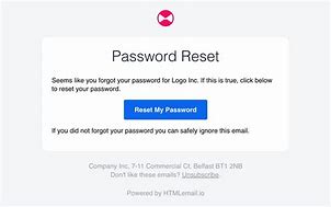 Image result for Reset Password Email