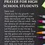 Image result for Happy First Day of School Prayer