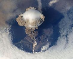 Image result for Volcano Top View