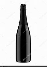 Image result for Black Champagne Bottle