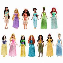 Image result for Disney Sparkling Princess Dolls