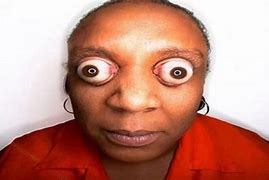 Image result for Funny Big Eyes Woman
