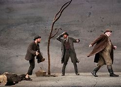 Image result for Waiting for Godot Wast Land Scenes