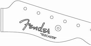 Image result for Fender Tele Headstock Template