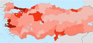 Image result for Turkey Population Density Map
