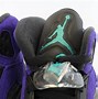 Image result for Jordan 5s Purple and White