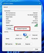 Image result for Wireless Network Properties