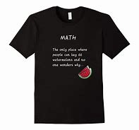 Image result for Funny Math T-Shirts for Kids